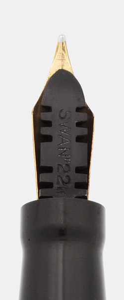 Mabie Todd Swan SM 100/85 Fountain Pen (UK, 1939) - Mauve